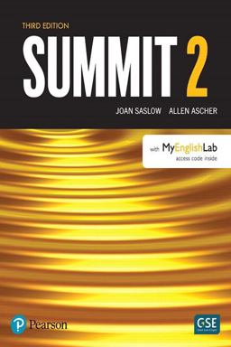 Summit Level 2 with MyEnglishLab 3rd 9780134498911 Front Cover