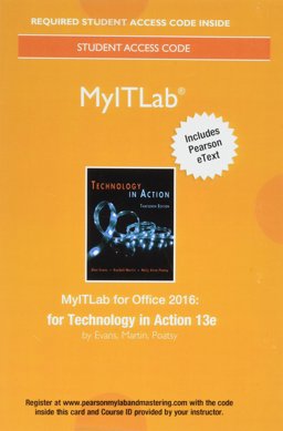 MyLab IT with Pearson EText -- Access Card -- for Technology in Action