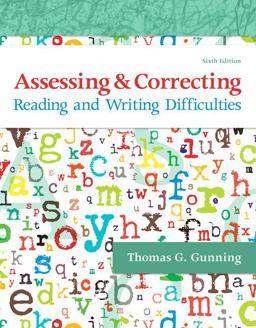 Assessing and Correcting Reading and Writing Difficulties, With Enhanced Pearson Etext -- Access Card Package: A Student-centered Approach  9780134515489 Front Cover