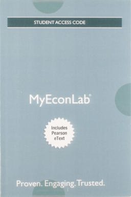 MyLab Economics with Pearson EText -- Access Card -- for Economics