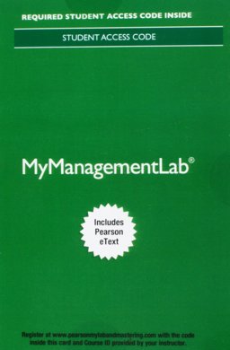 MyManagementLab with Pearson EText -- Access Card -- for Essentials of Organizational Behavior