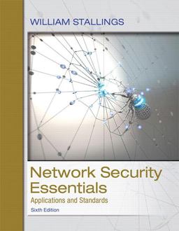 Network Security Essentials Applications and Standards 6th 9780134527338 Front Cover