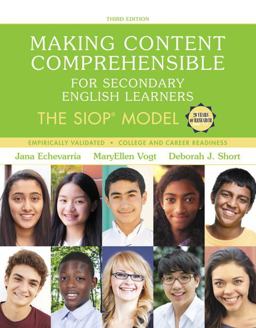 Making Content Comprehensible for Secondary English Learners: The Siop Model  9780134530093 Front Cover