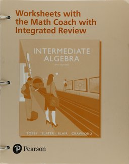 Intermediate Algebra with Integrated Review Worksheets PLUS MyMathLab