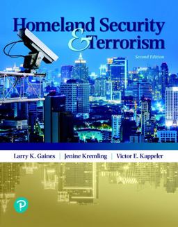 Homeland Security and Terrorism 2nd 9780134549170 Front Cover