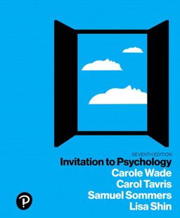 Invitation to Psychology 7th 9780134550107 Front Cover