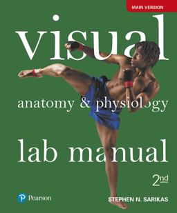 Visual Anatomy and Physiology Lab Manual, Main Version 2nd 9780134552200 Front Cover