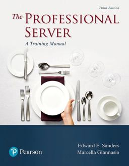 Professional Server A Training Manual 3rd 9780134552750 Front Cover