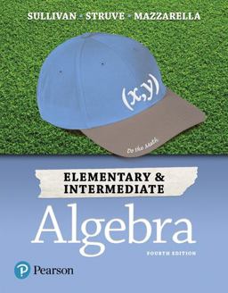Elementary and Intermediate Algebra 4th 9780134556079 Front Cover