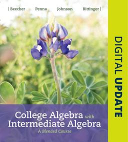 College Algebra with Intermediate Algebra