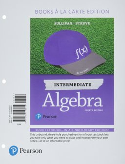 Intermediate Algebra, Books a la Carte Edition