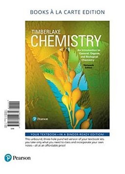 Chemistry An Introduction to General, Organic, and Biological Chemistry, Books a la Carte Plus MasteringChemistry with EText -- Access Card Package 13th 9780134557335 Front Cover