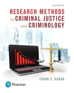 Research Methods in Criminal Justice and Criminology 10th 9780134558912 Front Cover