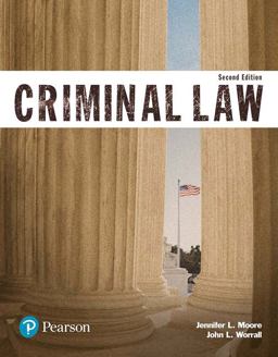 Criminal Law (Justice Series) 2nd 9780134559094 Front Cover