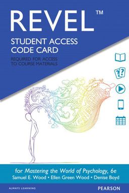 Revel for Mastering the World of Psychology