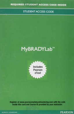 MyLab BRADY with Pearson EText Access Card for Paramedic Care Principles and Practice, Volumes 1-5 5th 9780134572994 Front Cover