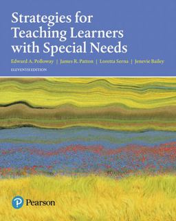 Strategies for Teaching Learners with Special Needs 11th 9780134575797 Front Cover