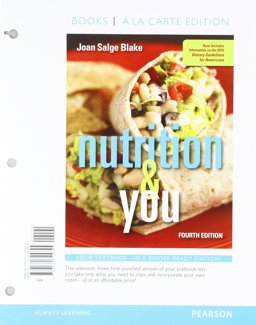 Nutrition and You, Books a la Carte Edition; Modified MasteringNutrition with MyDietAnalysis with Pearson EText -- Standalone Access Card -- for Nutrition and You; 2015 Dietary Guidelines Update