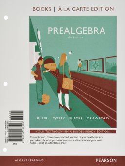 Prealgebra, Books a la Carte Edition PLUS Mylab Math