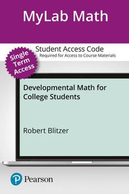 Developmental Mathematics- 12 Week Access Card
