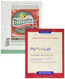 Intermediate Algebra for College Students, Books a la Carte Edition PLUS Mylab Math