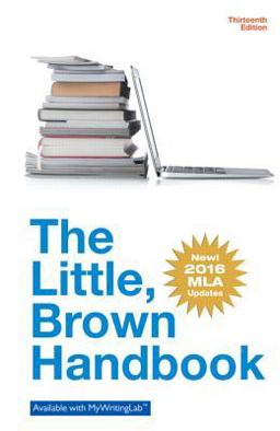 Little Brown Handbook 13th 9780134586335 Front Cover