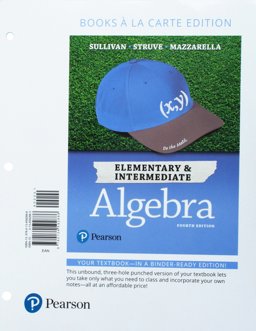 Elementary and Intermediate Algebra, Books a la Carte Edition