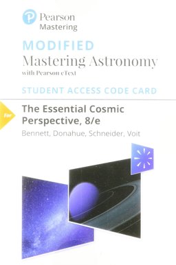 The Modified Mastering Astronomy with Pearson EText -- Standalone Access Card -- for Essential Cosmic Perspective