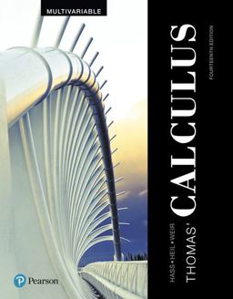 Thomas' Calculus: Multivariable  9780134606088 Front Cover