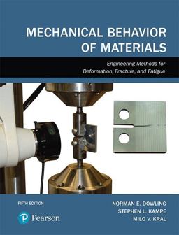 Mechanical Behavior of Materials 5th 9780134606545 Front Cover