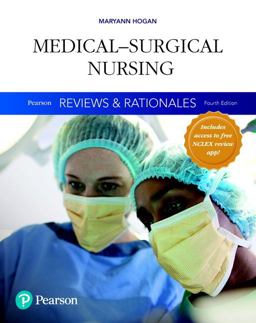 Pearson Reviews and Rationales Medical-Surgical Nursing with Nursing Reviews and Rationales 4th 9780134606750 Front Cover