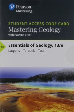 MasteringGeology with Pearson EText -- Standalone Access Card -- for Essentials of Geology