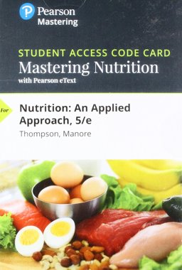 MasteringNutrition with MyDietAnalysis with Pearson EText -- Standalone Access Card -- for Nutrition