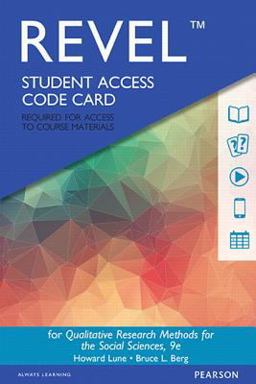 REVEL for Qualitative Research Methods for the Social Sciences -- Access Card