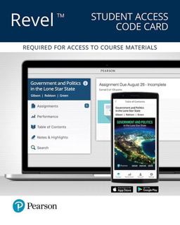 REVEL for Government and Politics in the Lone Star State -- Access Card