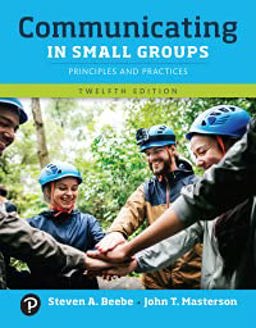Communicating in Small Groups