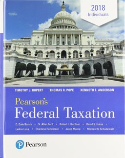 Pearson's Federal Taxation 2018 Individuals Plus Mylab Accounting with Pearson EText -- Access Card Package