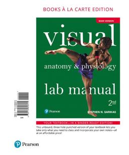 Visual Anatomy and Physiology Lab Manual, Main Version, Books a la Carte Edition 2nd 9780134646572 Front Cover