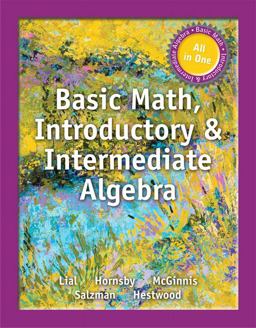Basic Math, Introductory and Intermediate Algebra - Life of Edition Standalone Access Card; MySlideNotes for Lial Basic Math, Introductory and Intermediate Algebra