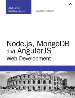 Node. js, MongoDB and Angular Web Development 2nd 9780134655536 Front Cover