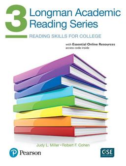 Longman Academic Reading Series 3 with Essential Online Resources  9780134663371 Front Cover