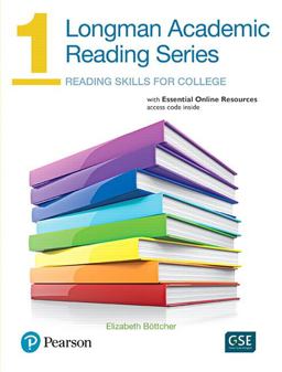 Longman Academic Reading Series 1 with Essential Online Resources  9780134663395 Front Cover