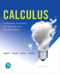 Calculus for Business, Economics, Life Sciences, and Social Sciences:  9780134668574 Front Cover