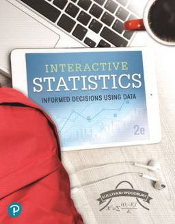Interactive Statistics Student Access Kit: Informed Decisions Using Data  9780134673523 Front Cover