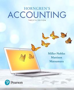 Horngren's Accounting + Myaccountinglab With Pearson Etext Access Card:  9780134674681 Front Cover