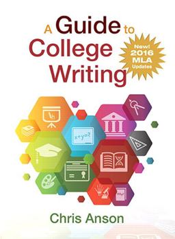 Guide to College Writing, a, MLA Update Edition