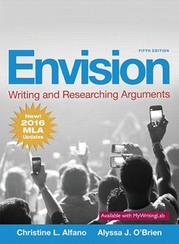 Envision: Mla Update 5th 9780134679457 Front Cover