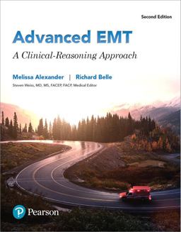 Advanced EMT A Clinical Reasoning Approach PLUS Mylab BRADY with Pearson ETextÂ -- Access Card Package 2nd 9780134682426 Front Cover