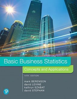 Basic Business Statistics:  9780134684840 Front Cover