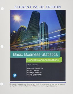 Basic Business Statistics: Student Value Edition  9780134685113 Front Cover